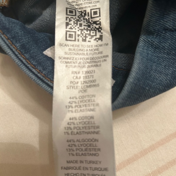 Frame Le Crop Mini Boot Jeans - Picture 6 of 7